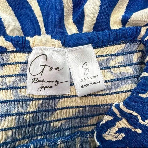 Goa Beachwear by Japna Patterned Maxi Dress Size Small - Picture 6 of 7